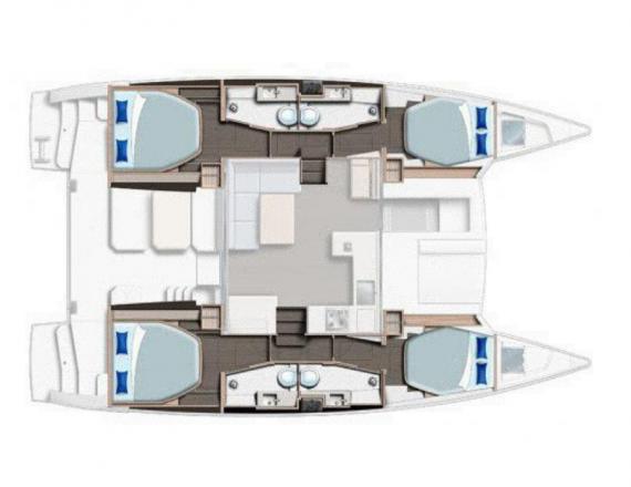 Catamaran Leopard 42 available for charter in Procida-193210-0