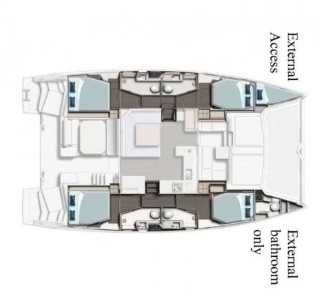 Catamaran Leopard 45 available for charter in Procida-193206-0