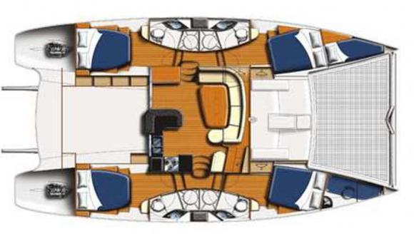 Cat Leopard 46 available for charter in Road Harbour-147904-0