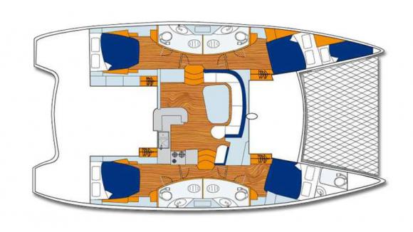 Cat Leopard 46 available for charter in Marina Red Hook-147906-0