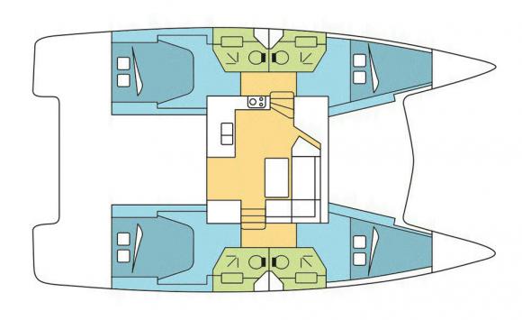 Cat Lucia 40 for charter in Olbia-144446-0
