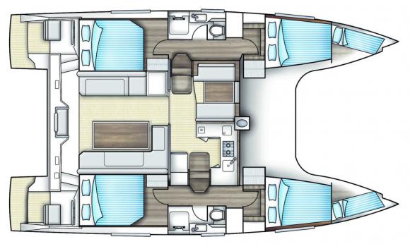 Catamaran Nautitech 40 available for charter in Avatoru-188374-0
