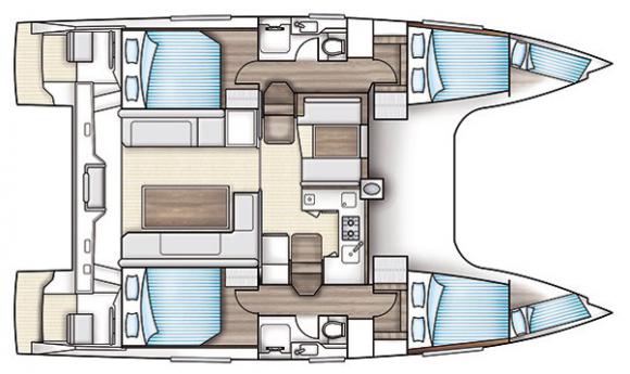 Cat Nautitech 40 for rent in Betina-126108-0