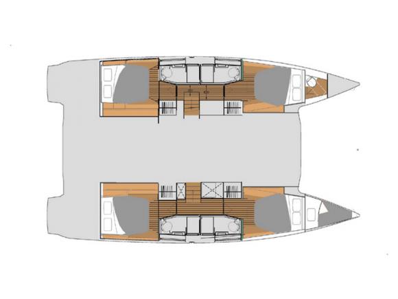 Katamaran New 45 Yachtcharter in Athen-155323-0