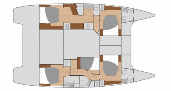 Katamaran Saba 50 Yachtcharter in Athen-147931-0