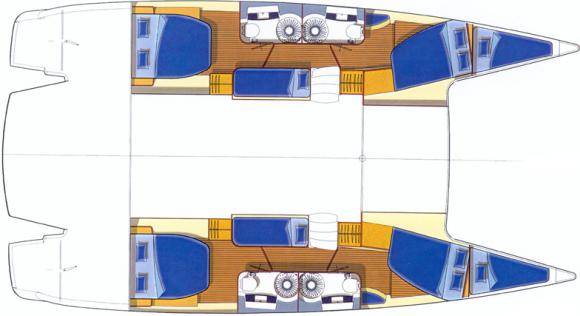 Katamaran Salina 48 in Marina Kastela chartern-71489-0