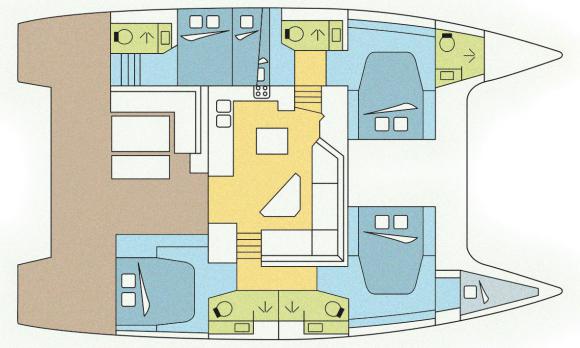 Catamaran Saona 47 available for charter in Cienfuegos-136938-0