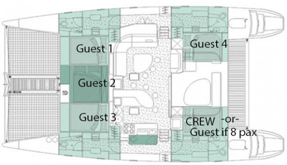 Katamaran Voyage 500 chartern in Road Town-147873-0
