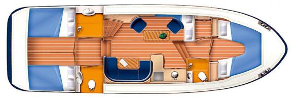 Houseboat Babro Newline 42 for charter in Berlin City-125336-0