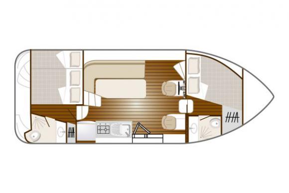 Houseboat Confort 900 DP available for charter in Saverne-126698-0