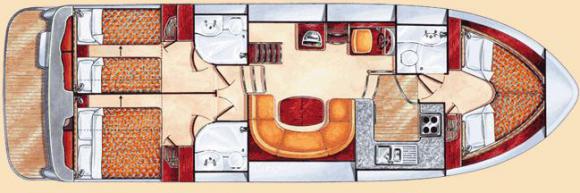 Houseboat EUROPA 600 available for charter in Fuerstenberg-68950-0