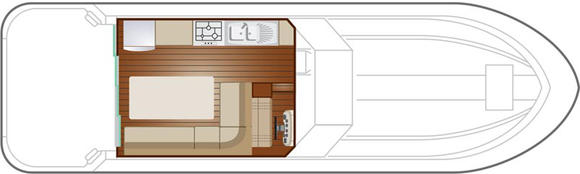 Houseboat NICOLS 1160 for charter in Marina Rogny-76208-0