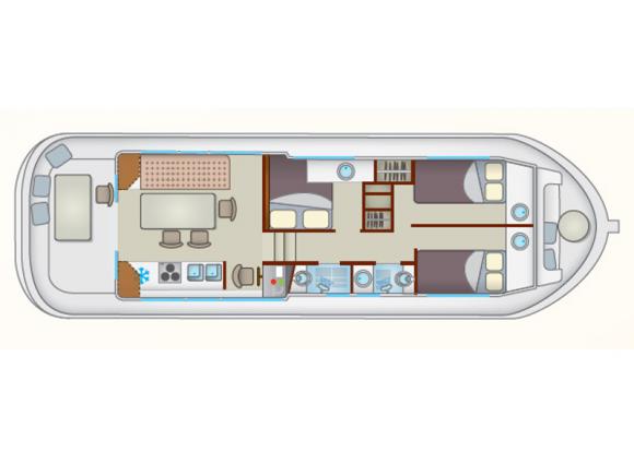 Houseboat Penichette 1260 available for charter in Lutzelbourg-132456-0