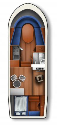 Hausboot Succes Marco 860 Deluxe Hardtop Yachtcharter in Marina Eldenburg-125395-0