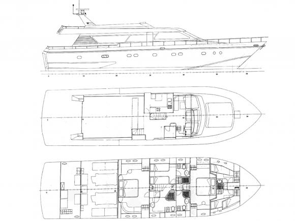 Motoryacht Alalunga 78 chartern in San Salvo-197305-0
