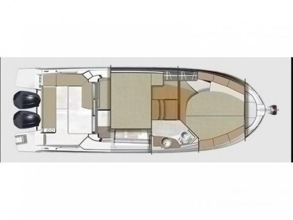 Motoryacht Antares 9 OB chartern in Pirovac-191989-0