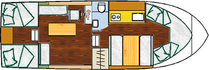 Motoryacht Burmester in Marina Segel Club Seddin leihen-29583-0