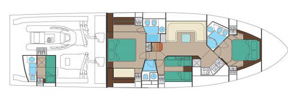Motorboot Ego Super 68 Yachtcharter in Tourlos-147583-0
