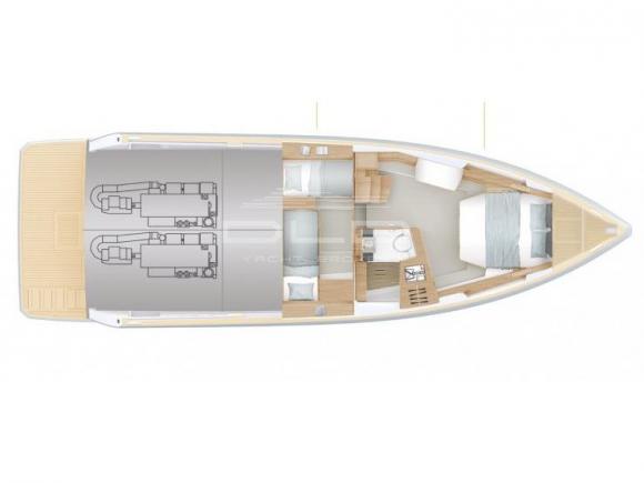 Motorboat Fjord 44 Open for charter in Ibiza Town-152470-0