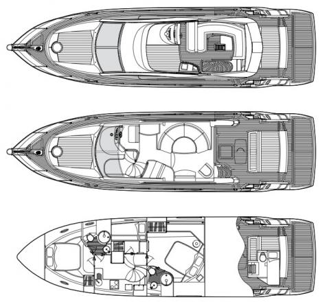 Motor yacht Manhattan 52 available for charter in Split-92416-0