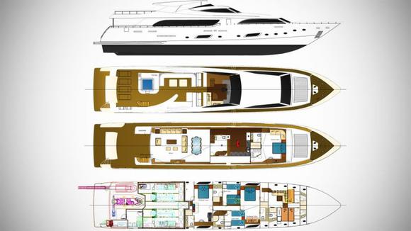 Yacht Mengi Yay 130 chartern in Bodrum Marina Milta-127589-0