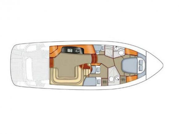 Motor yacht Mirakul 40 for hire in Marina Zadar-151160-0