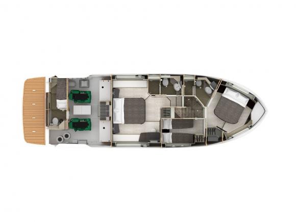 Motorboot Navetta 52 Yachtcharter in Rogoznica-189077-0