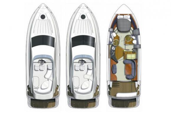 Motor yacht Phantom 40 for rent in Marina Mandalina-127910-0