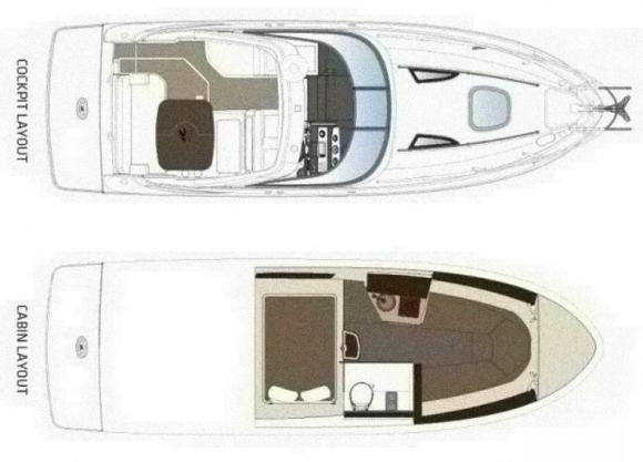 Motor yacht Sea Ray 265 for hire in ACI Marina Jezera-196596-0