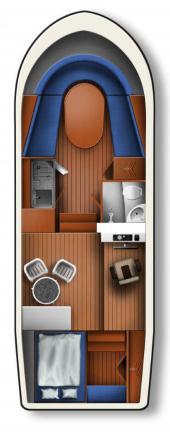 Motor yacht Succes Marco 860 Deluxe Hardtop for charter in Waren-125396-0