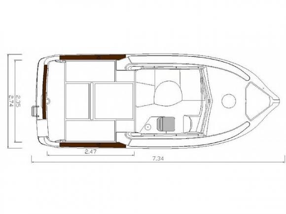 Motoryacht Timonier 715 chartern in Drage-192657-0