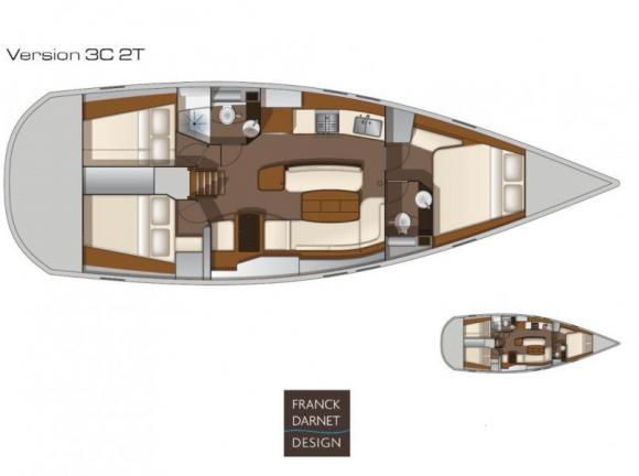 Sailing yacht Allure 45 for hire in Trogir-128088-0