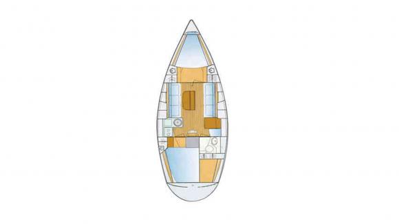 Sailing boat Bavaria 34 Cruiser for charter in Palairos Marina-183468-0