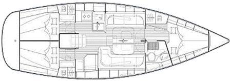 Segelyacht Bavaria 38 Cruiser Yachtcharter in ACI Marina Pula-100995-1