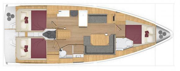 Sailing yacht Bavaria 38 Cruiser available for charter in Marina Pirovac-170812-0