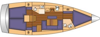 Segelboot Bavaria 41 Cruiser Yachtcharter in Rostock-145811-0