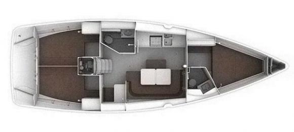 Yacht Bavaria 41 Cruiser available for charter in Goecek-159866-0