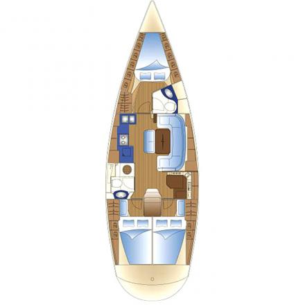 Yacht Bavaria 42 Cruiser for rent in Lavrio-26643-0