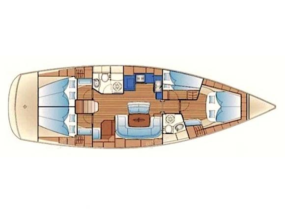 Segelyacht Bavaria 46 Cruiser chartern in Zadar-176803-0