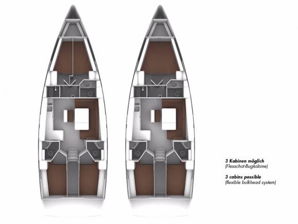 Sailing yacht Bavaria 46 Cruiser for rent in Goecek Village Port-109094-0