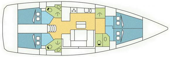 Segelyacht Bavaria 46 Cruiser Yachtcharter in Baie Sainte Anne-110201-0