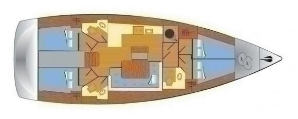 Sailing yacht Bavaria 46 Cruiser for rent in Rogoznica-163190-0