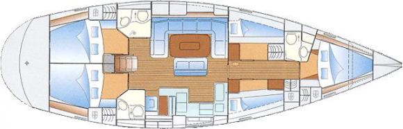 Segelyacht Bavaria 49 chartern in Betina-126067-0