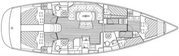 Sailing boat Bavaria 50 Cruiser for hire in Jezera-126096-0