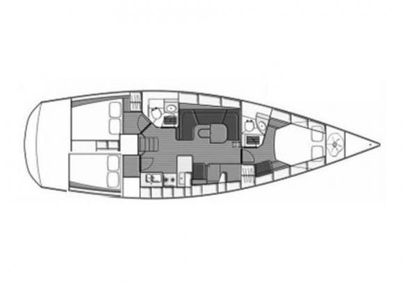 Segelyacht Centurion 45 S Yachtcharter in Ciutadella-139353-0