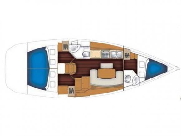 Yacht Cyclades 39 - Sailboat Charter Palma-22900-0