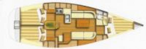 Segelyacht Dufour 34 Yachtcharter in La Trinite sur Mer Hafen-137989-0