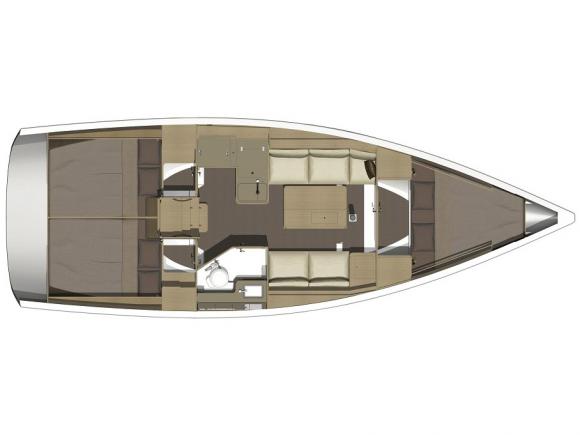 Sailboat Dufour 350 Grand Large for charter in Sukosan Bibinje-117292-0
