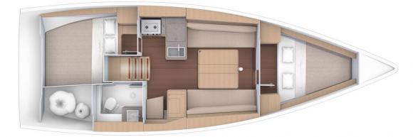 Yacht Dufour 360 Grand Large for hire in Club Marina Goecek-186126-0