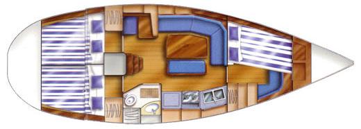 Segelyacht Dufour 36 Classic Yachtcharter in ACI Marina Trogir-128361-0